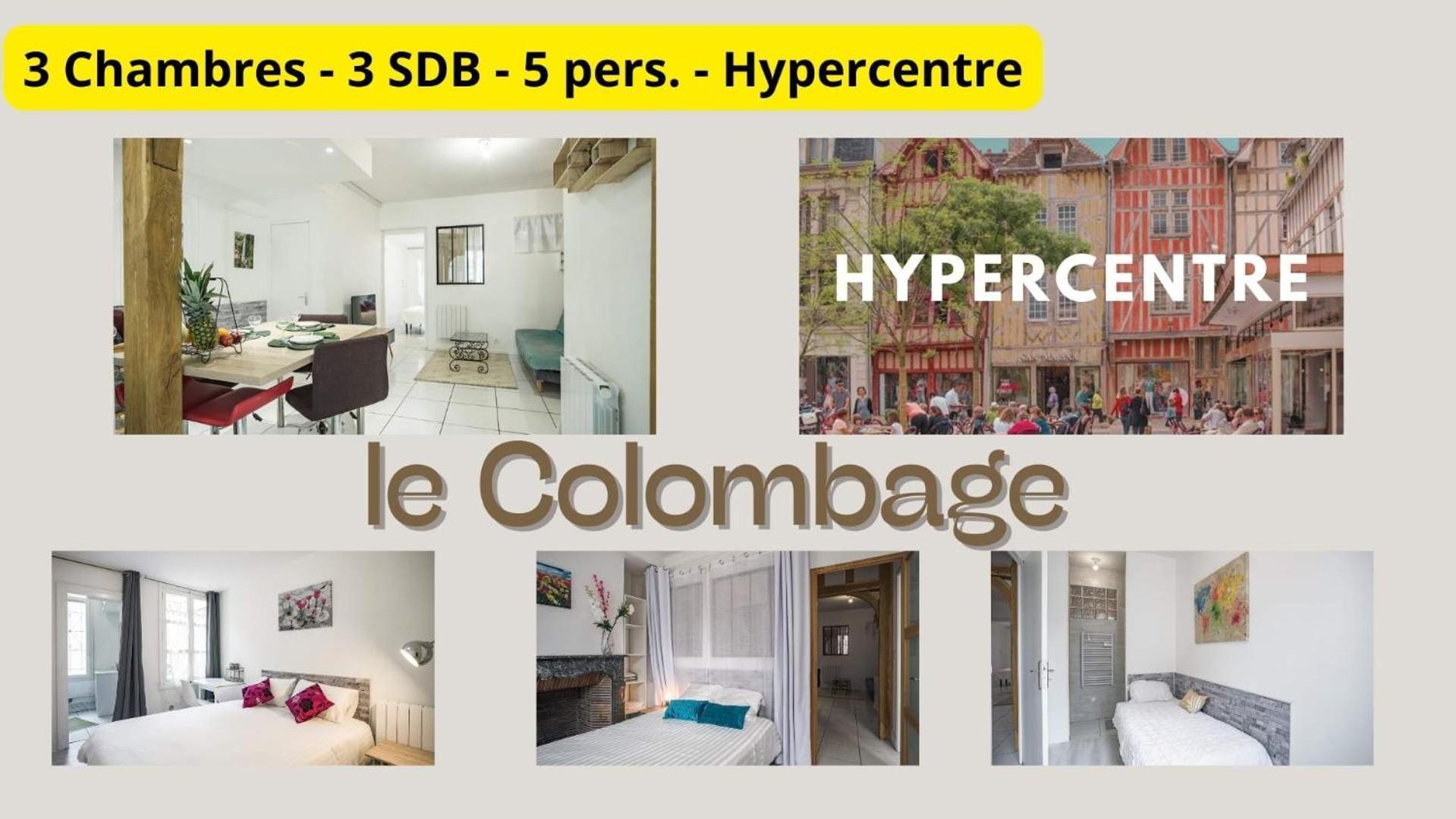 Le Colombage-3 Chambres- Hypercentre Труа Экстерьер фото